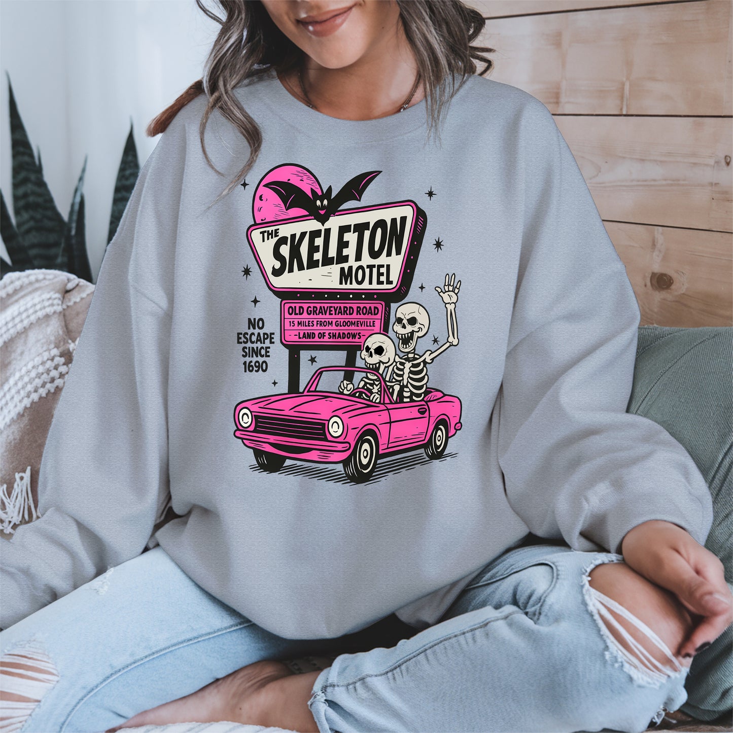The Skeleton Hotel halloween shirt