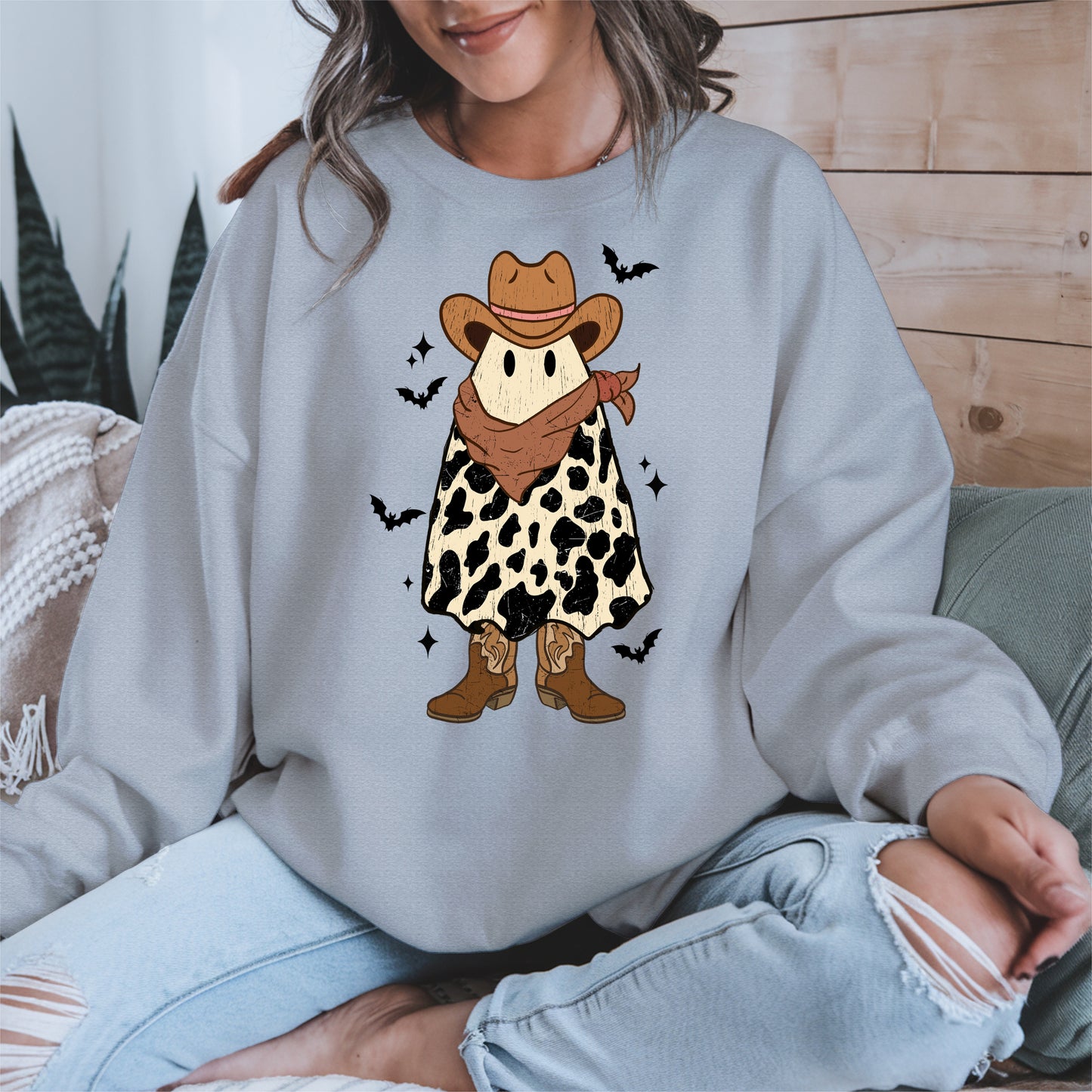Western Boo Ghost halloween shirt