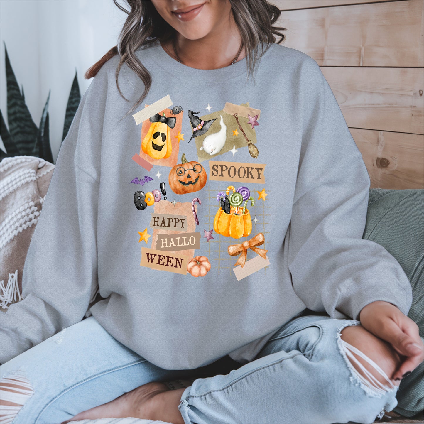 Halloween Collage shirt and sweatshirt