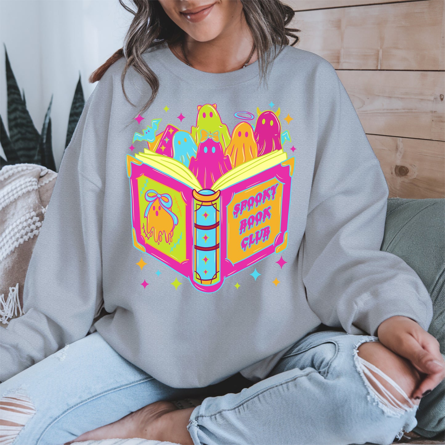 Spooky Book Club shirt and hoodie