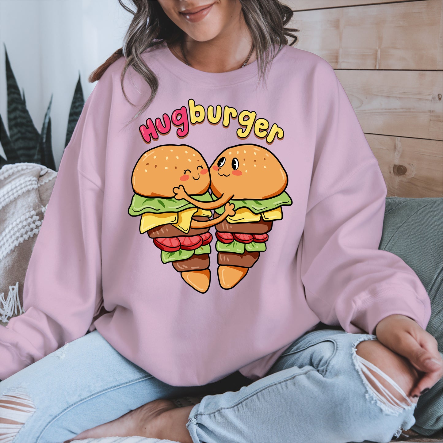 Hugburger Cute Couple Shirt