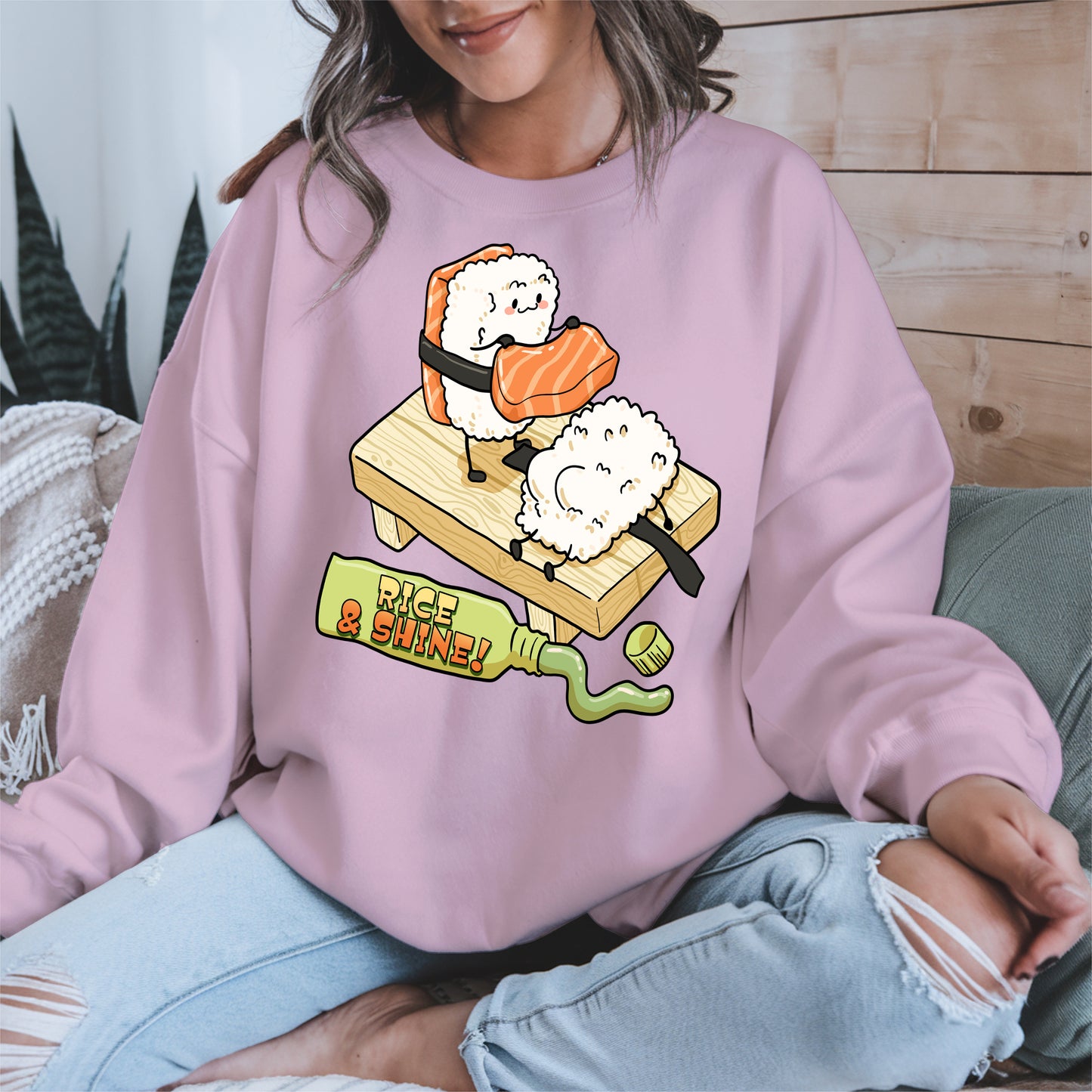Rice and Shine Sushi Shirt