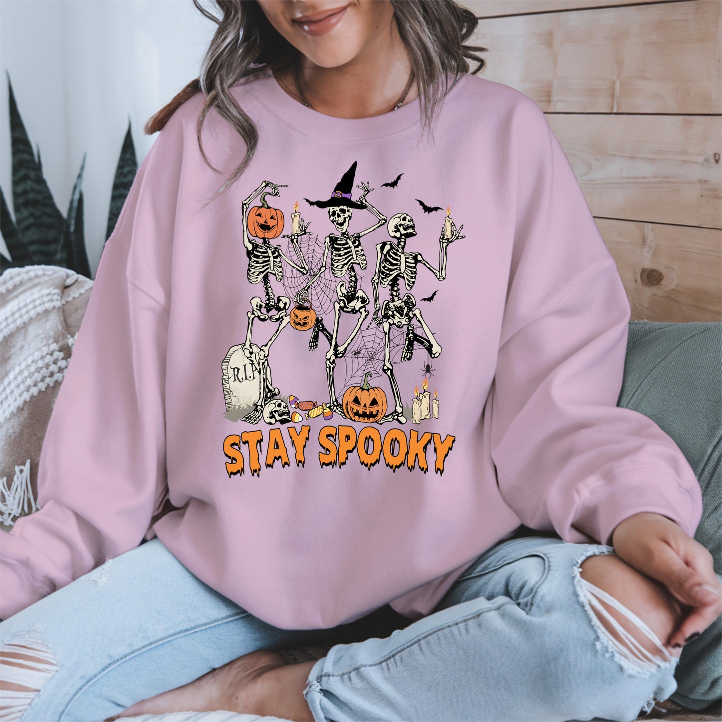 Dancing Skeleton Stay Spooky Shirt