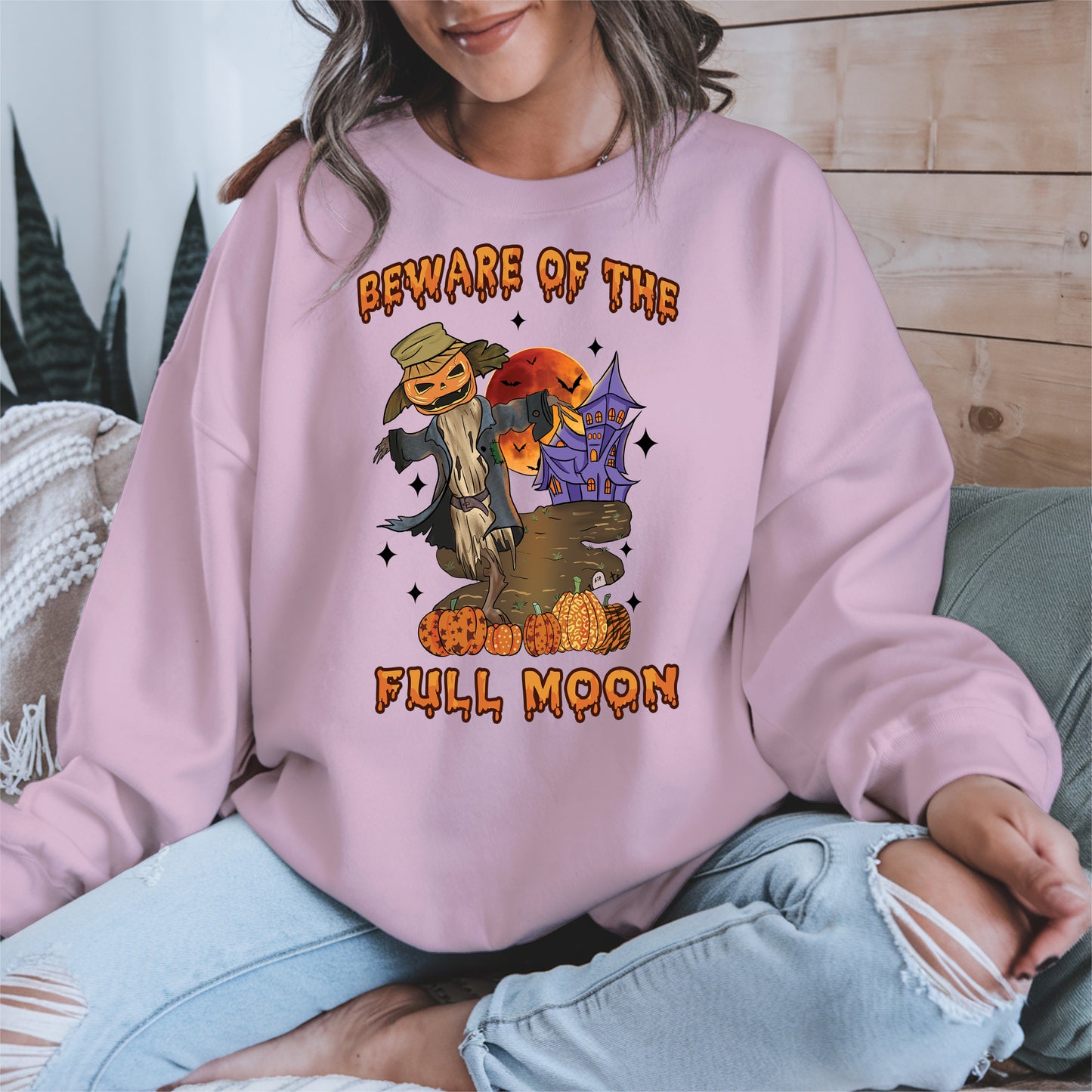 Beware of the Full Moon Halloween Shirt