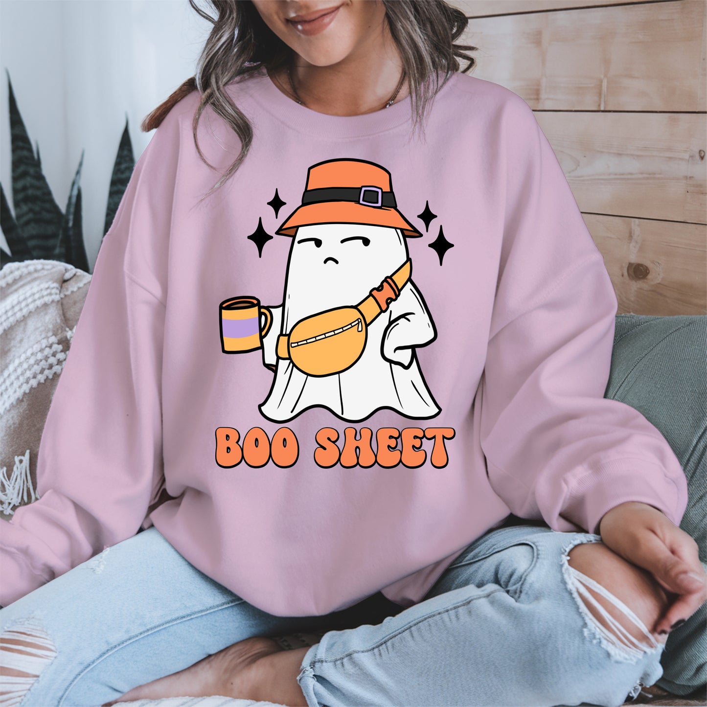 Funny Boo Sheet Halloween Shirt