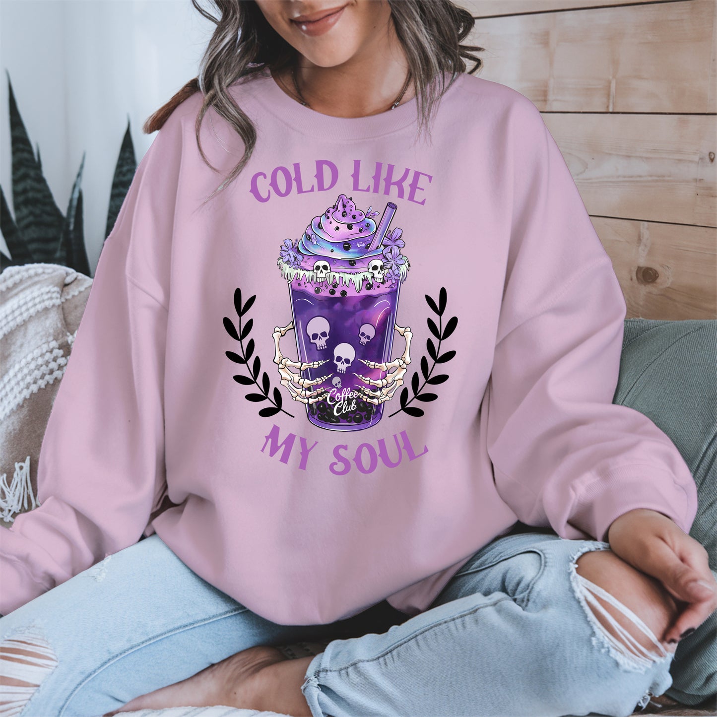 Cold Like My Soul Iced Coffee Halloween Shirt