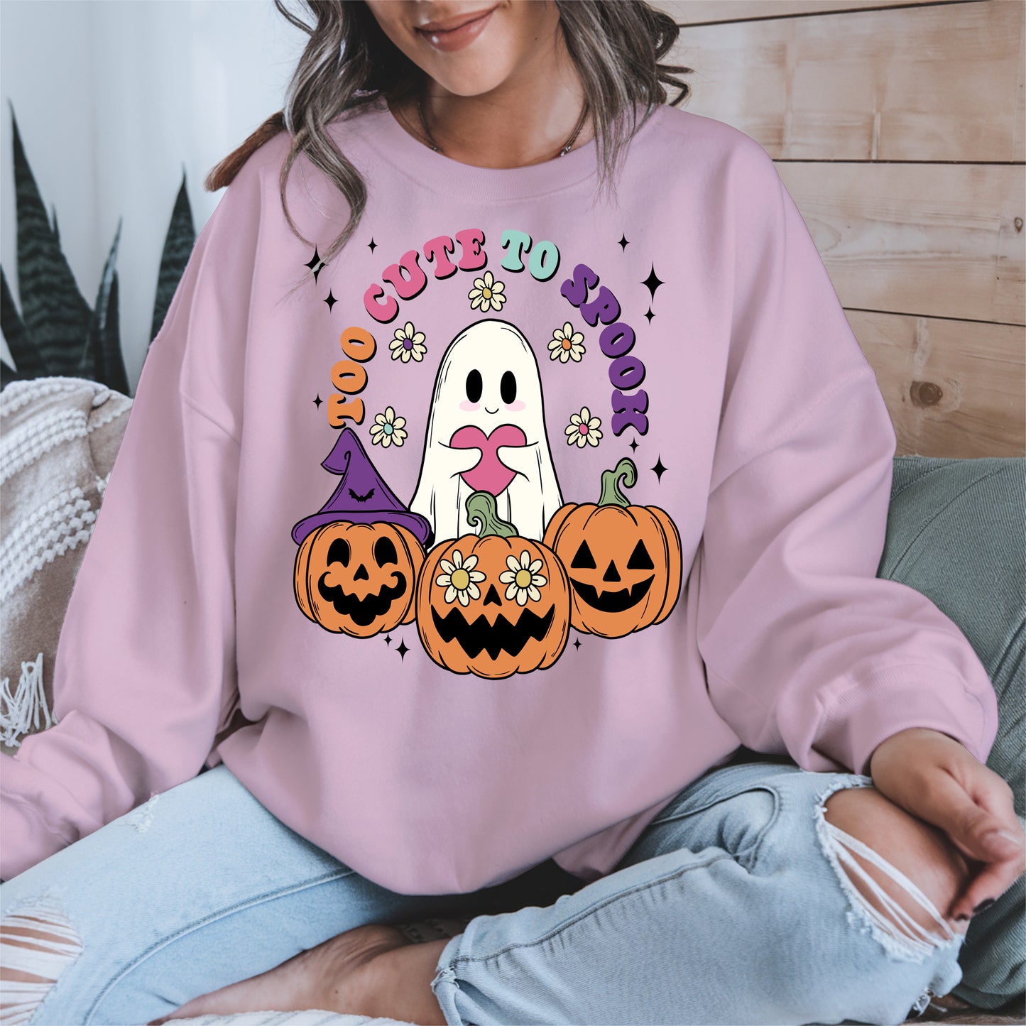 Too Cute To Spook Halloween Shirt