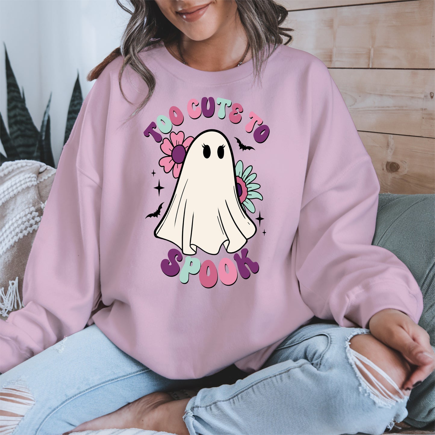 Too Cute To Spook Ghost Shirt