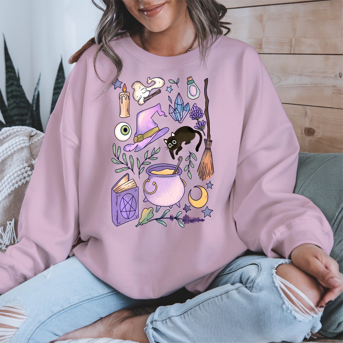 Witchy Aesthetic Halloween Shirt