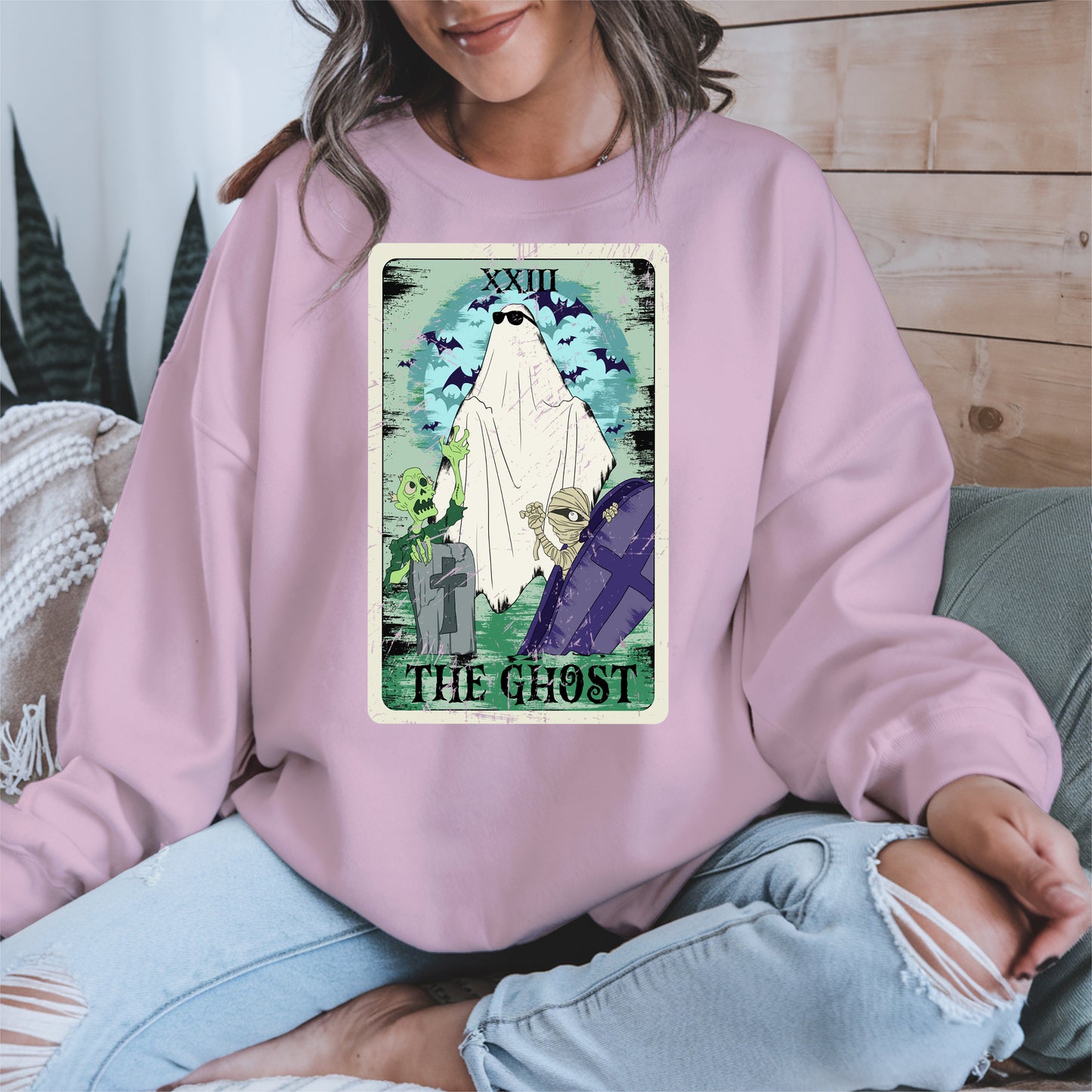 The Ghost Tarot Halloween Shirt