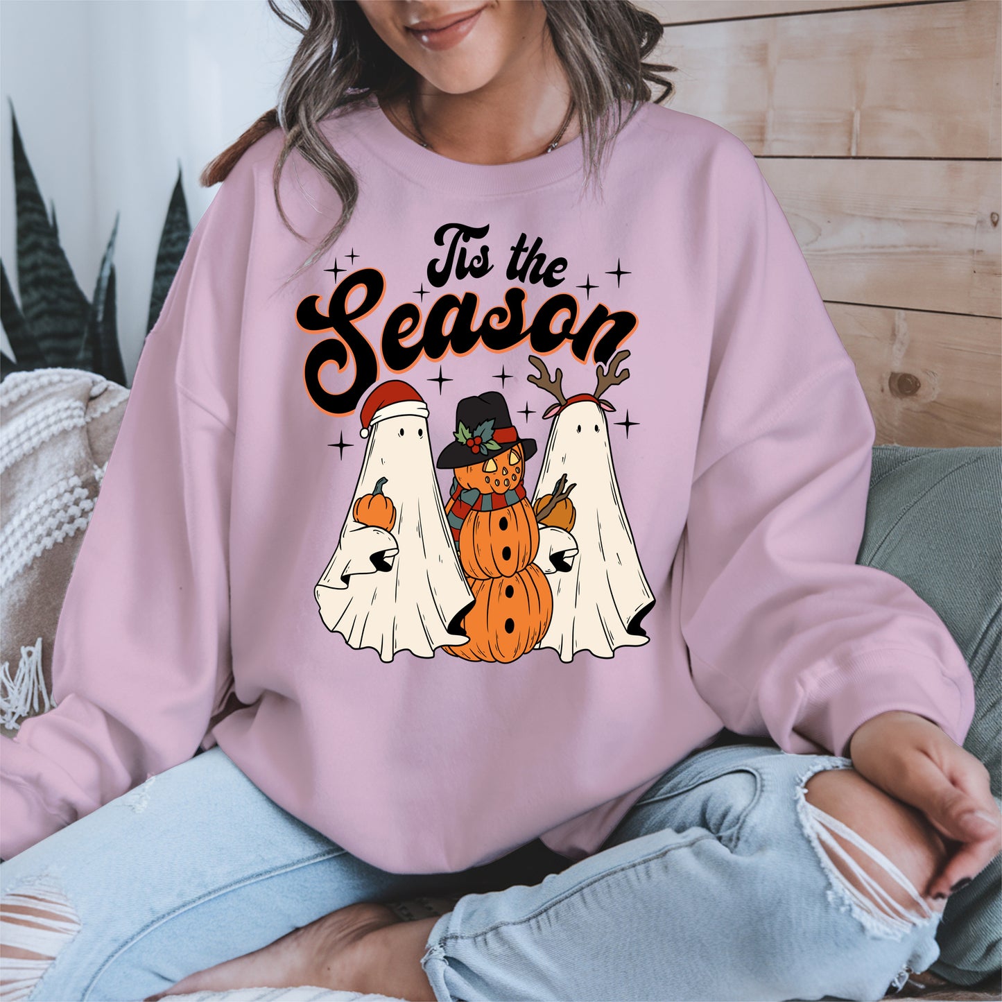 Ghost Pumpkin Season Shirt Halloween