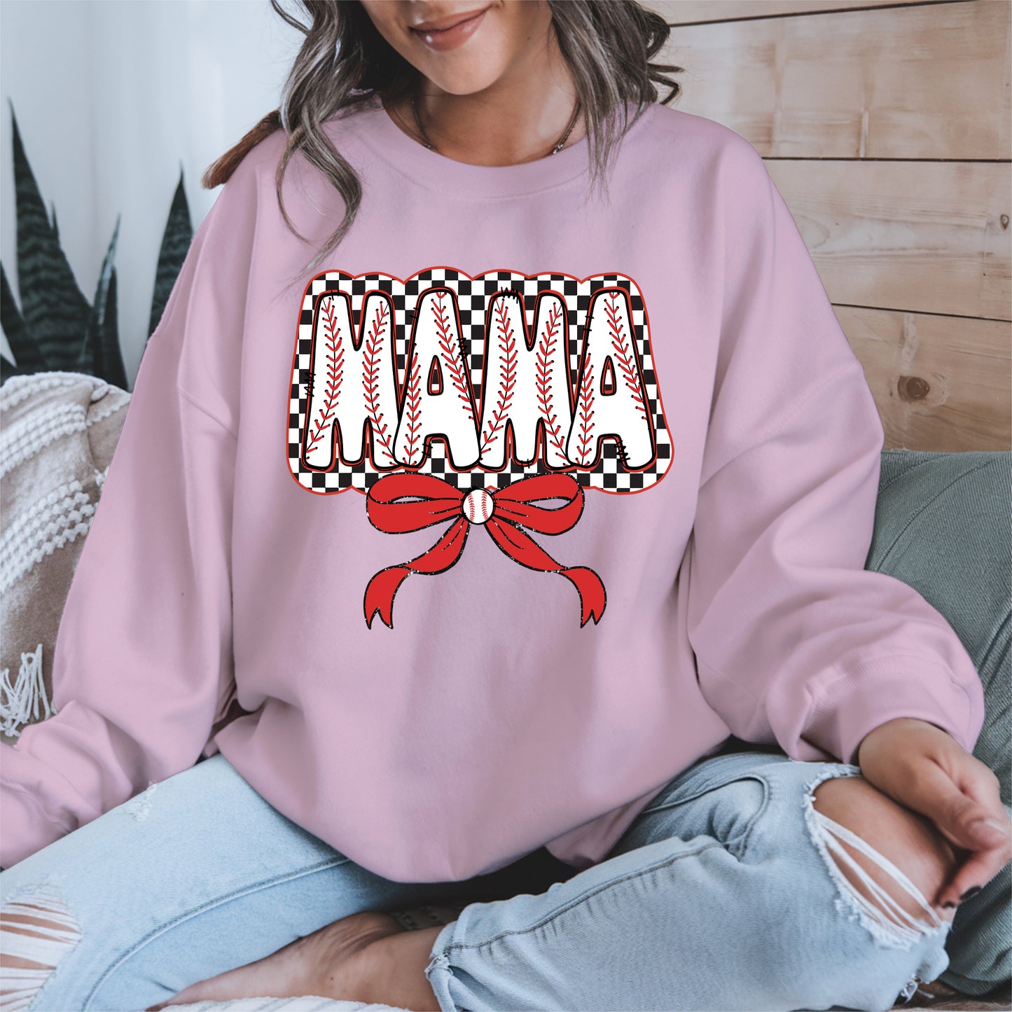 Baseball Mama Shirt Sport Tee Hoodie Sweatshirt Gift for Baseball Moms