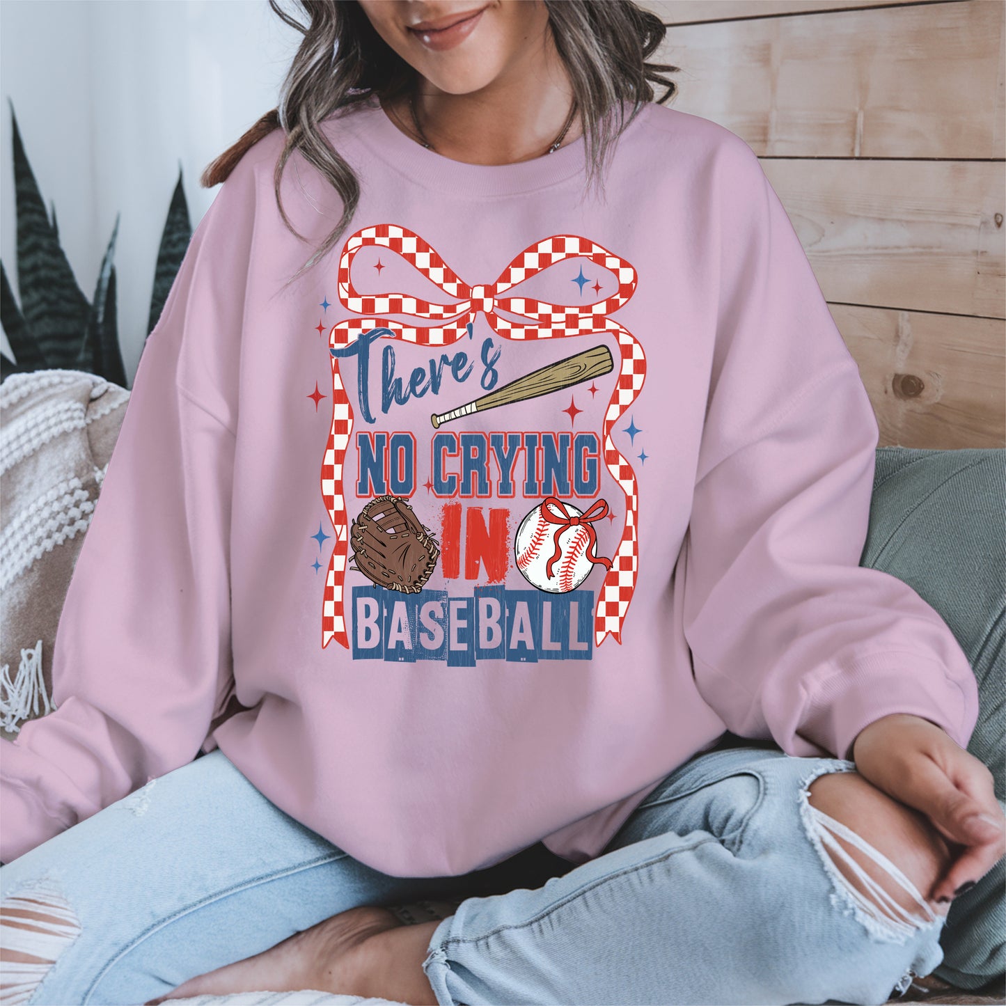 No Crying in Baseball Shirt Sport Tee Hoodie Sweatshirt Gift