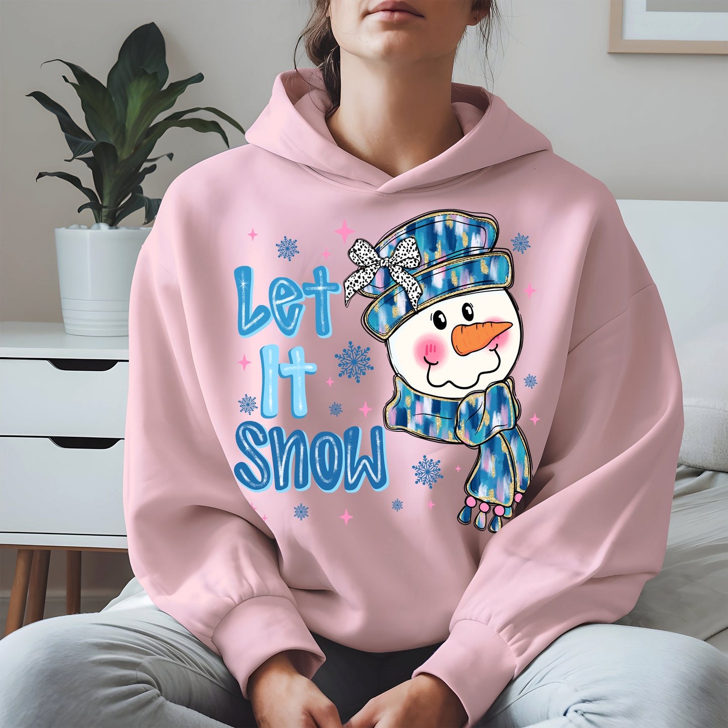Cute Snowman Face Christmas Shirt
