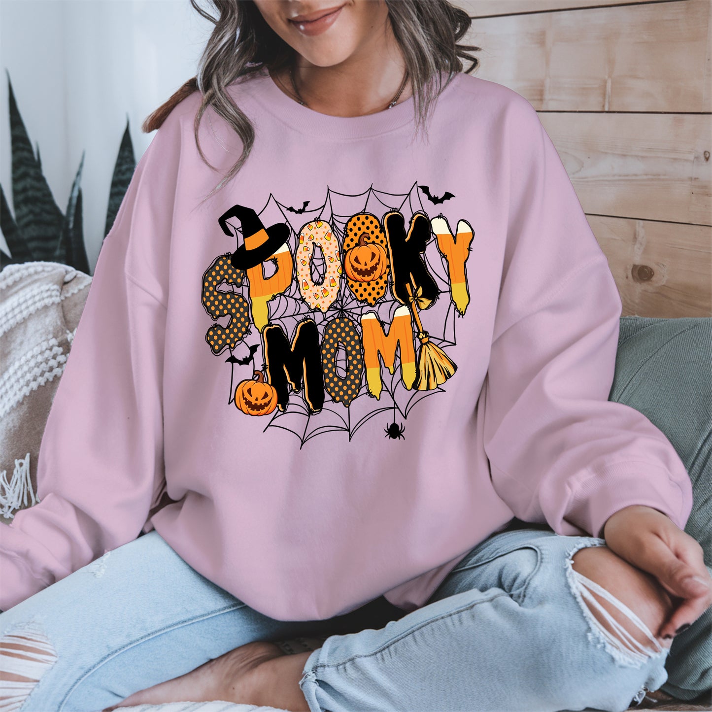 Spooky MAMA halloween shirt and hoodie