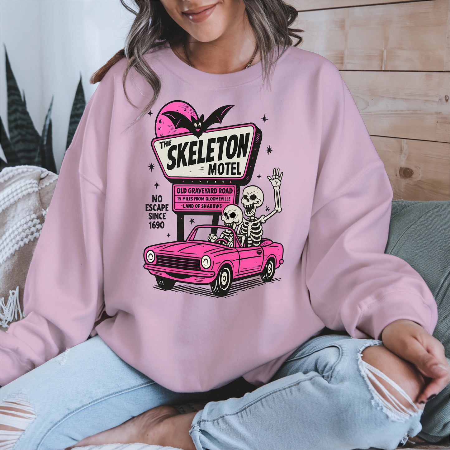 The Skeleton Hotel halloween shirt