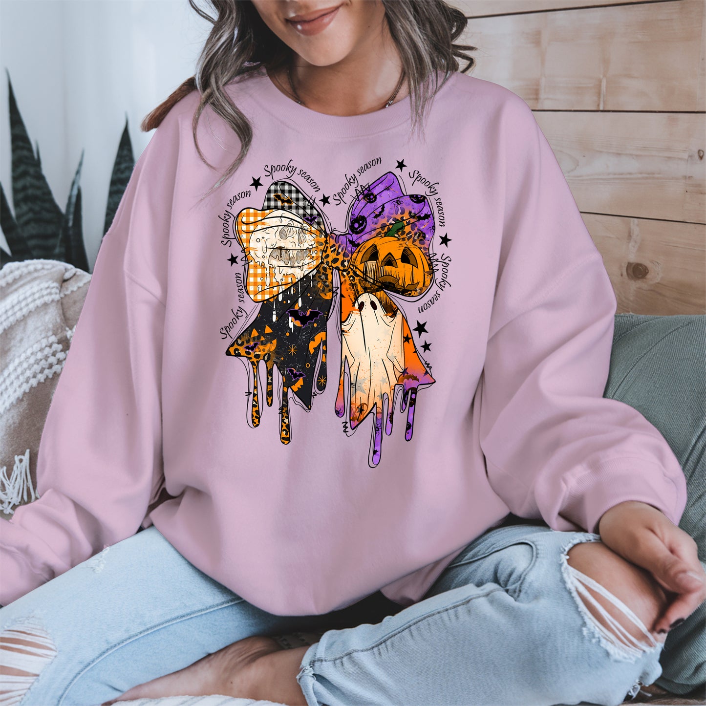 Halloween Coquette Bow shirt and hoodie