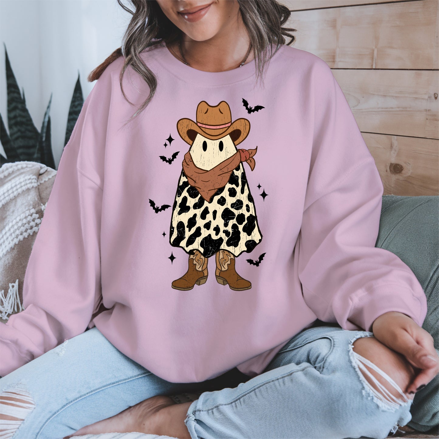 Western Boo Ghost halloween shirt