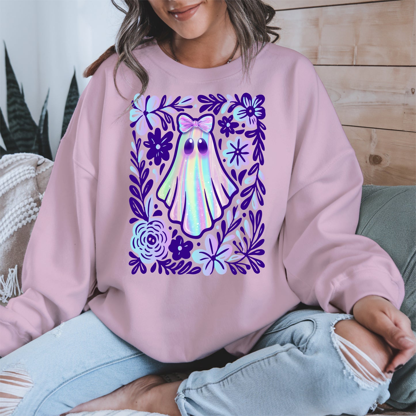Iridescent Ghost halloween shirt