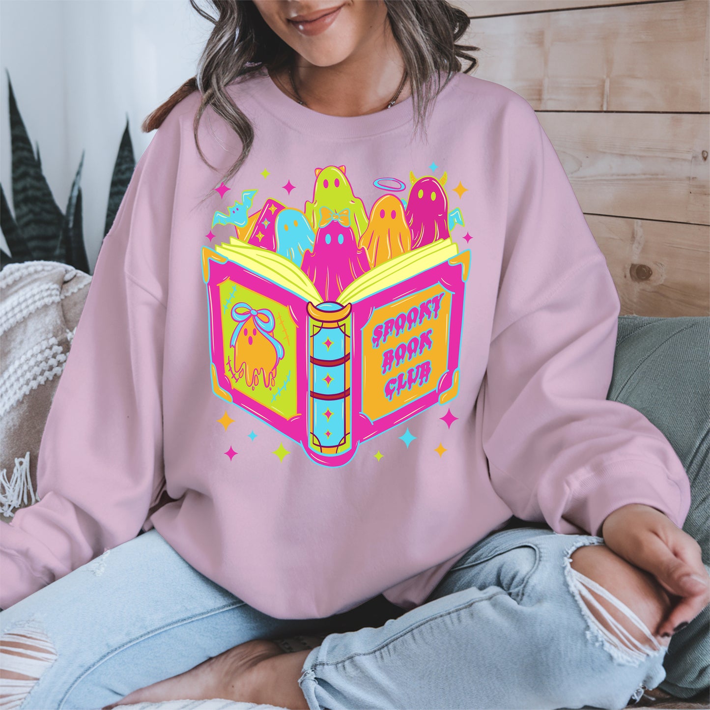 Spooky Book Club shirt and hoodie