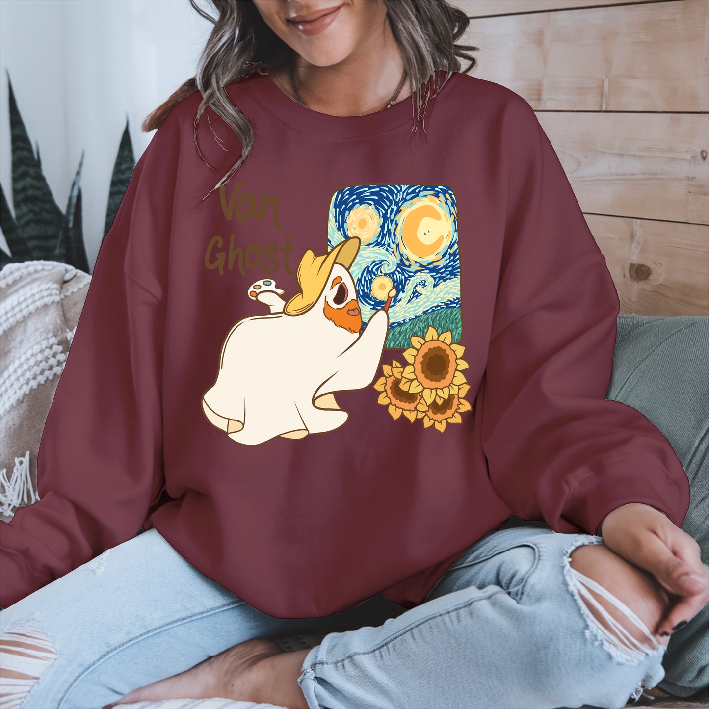 Van Ghost Funny Artist Shirt