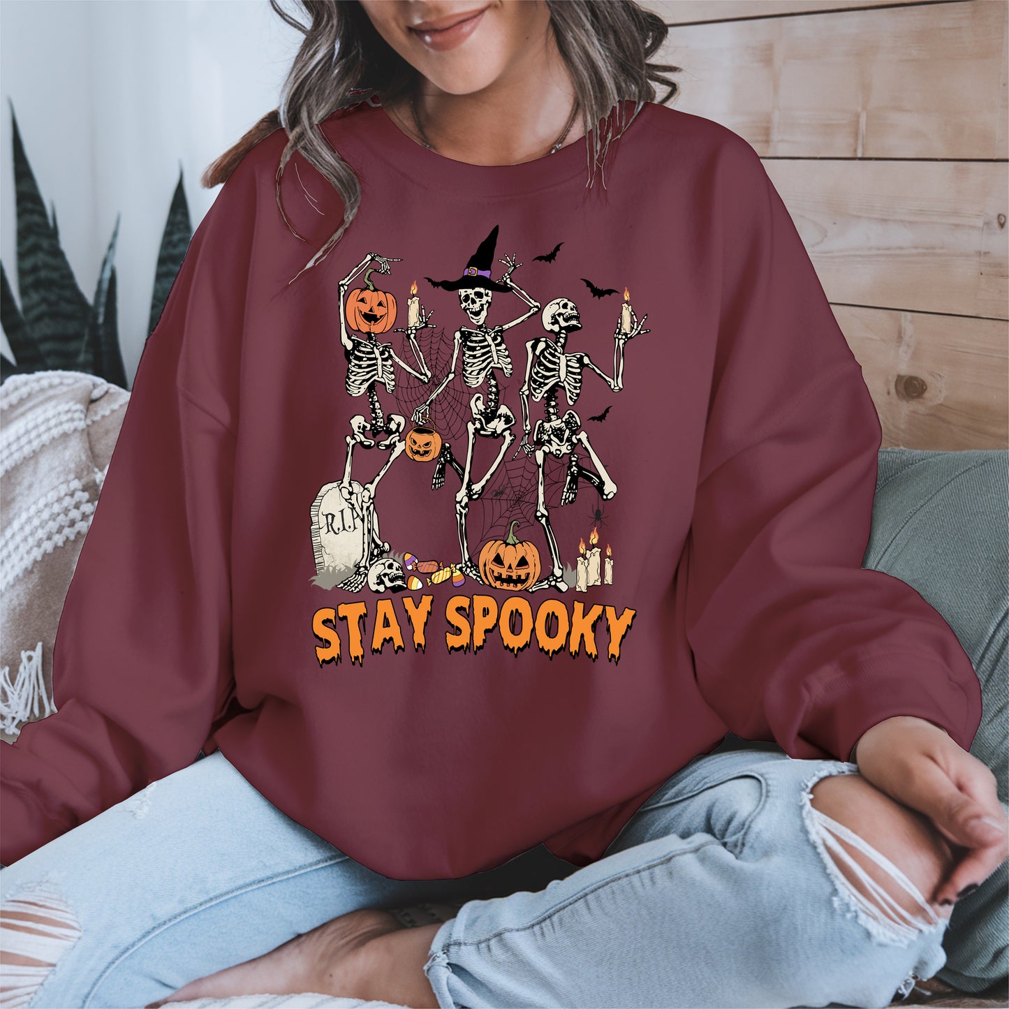 Dancing Skeleton Stay Spooky Shirt