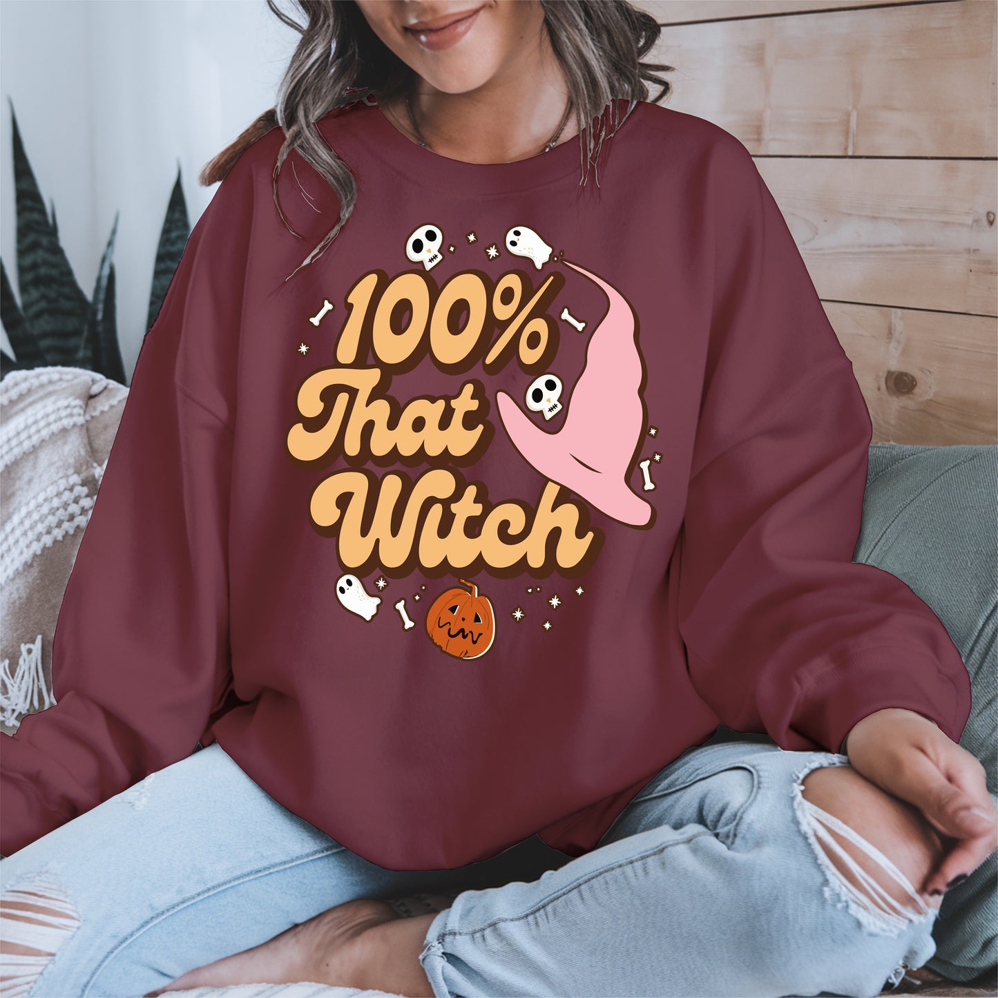 100 Percent That Witch Halloween Shirt
