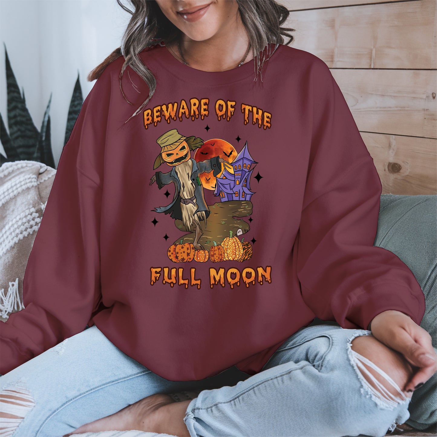 Beware of the Full Moon Halloween Shirt