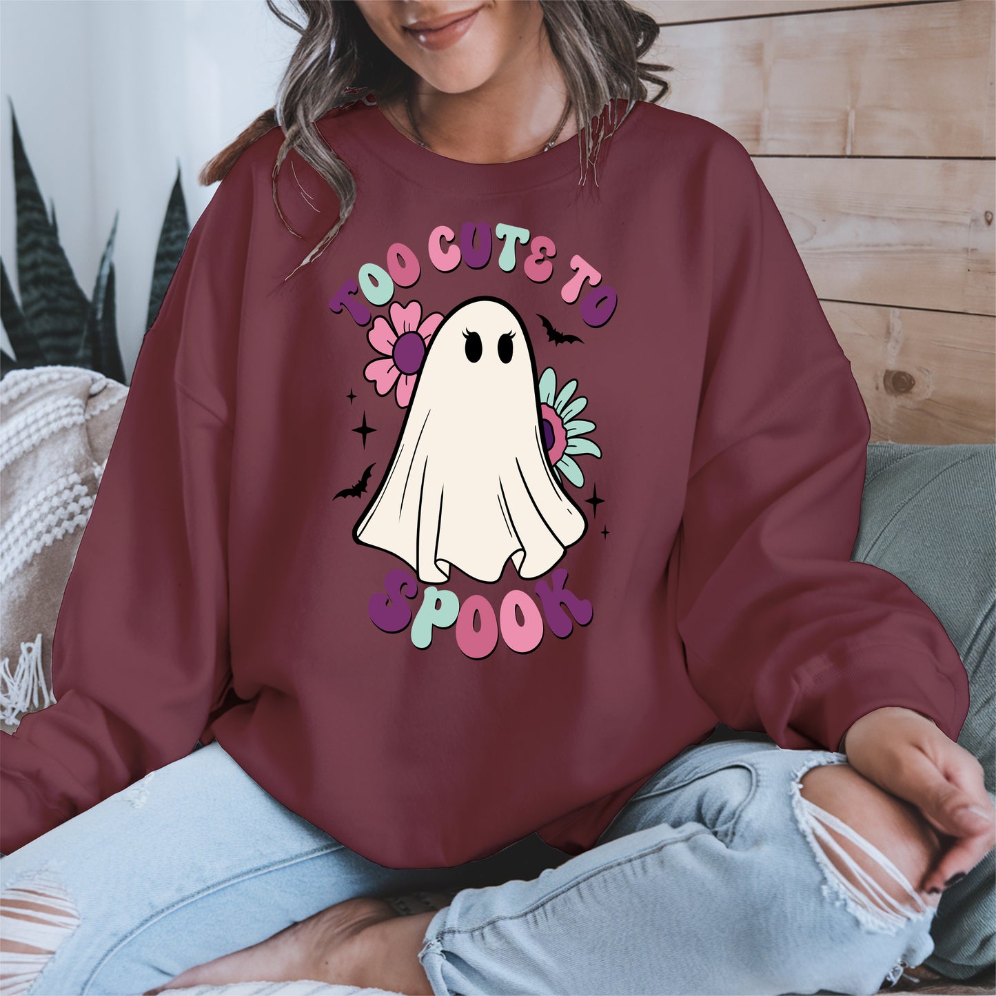 Too Cute To Spook Ghost Shirt