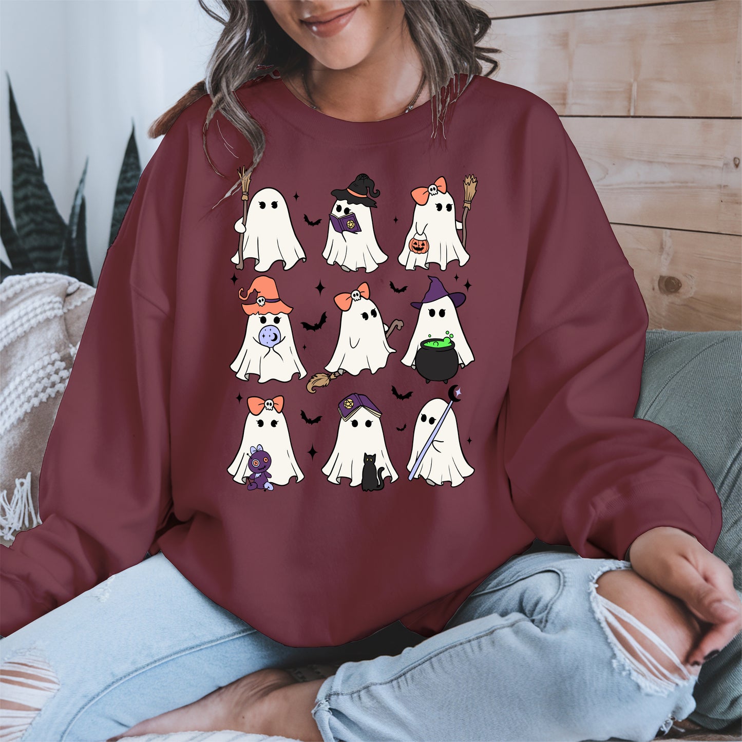 Cute Halloween Ghost Squad Shirt