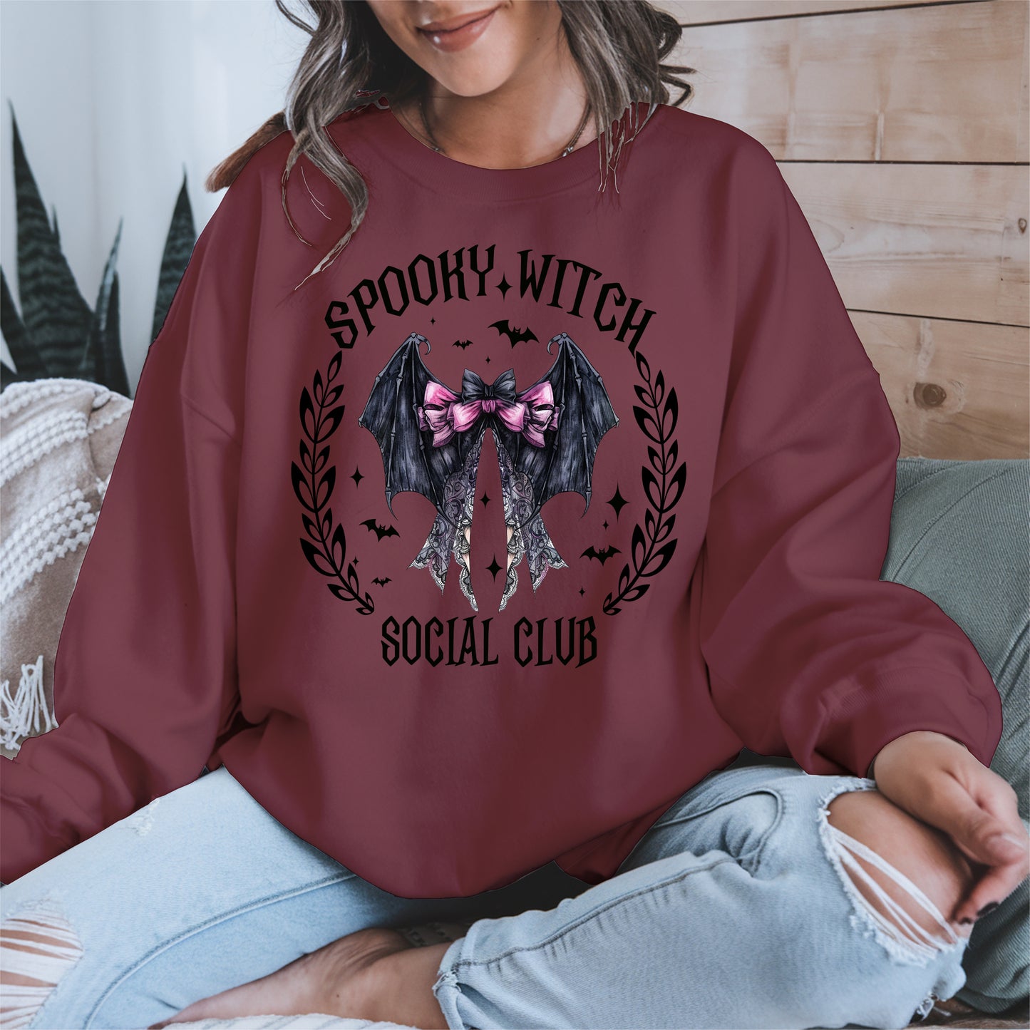 Spooky Witch Social Club Shirt
