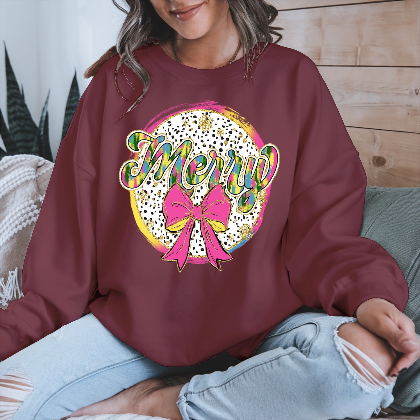 Merry Coquette Bow Shirt