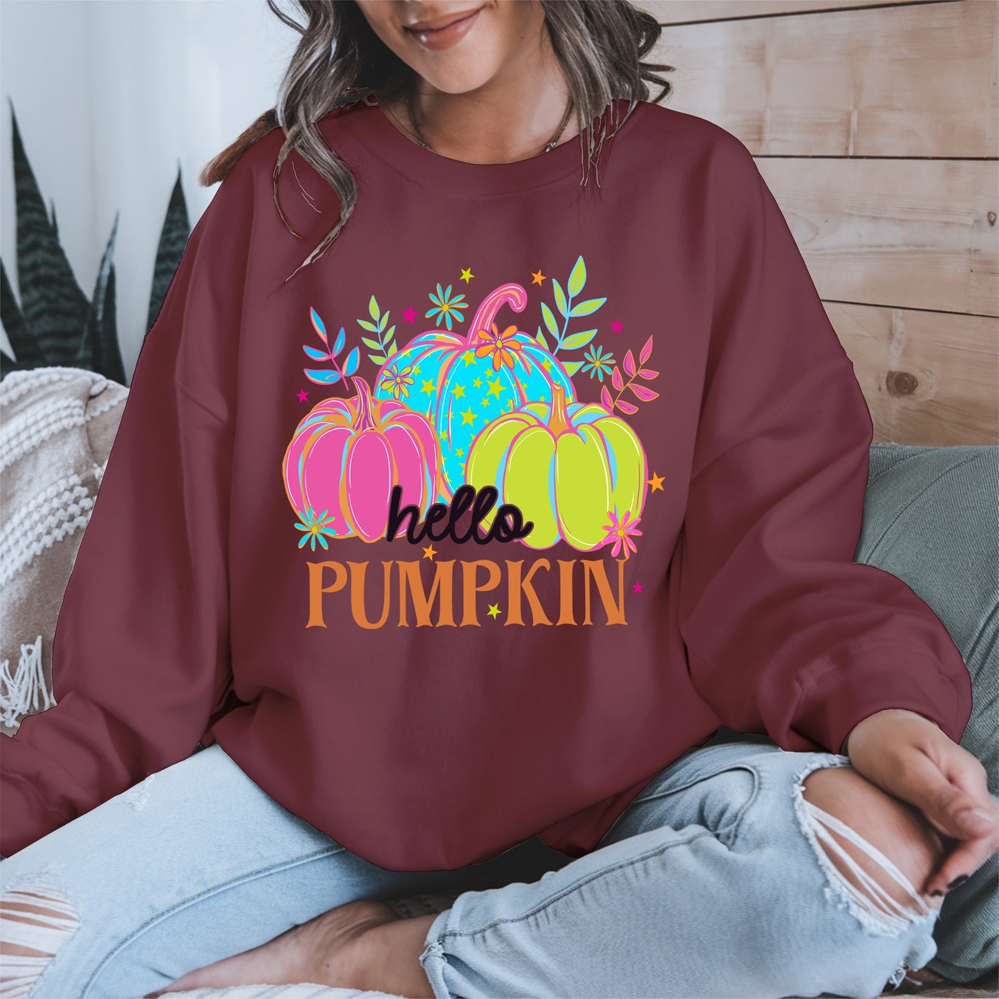 Pumpkin Neon halloween shirt