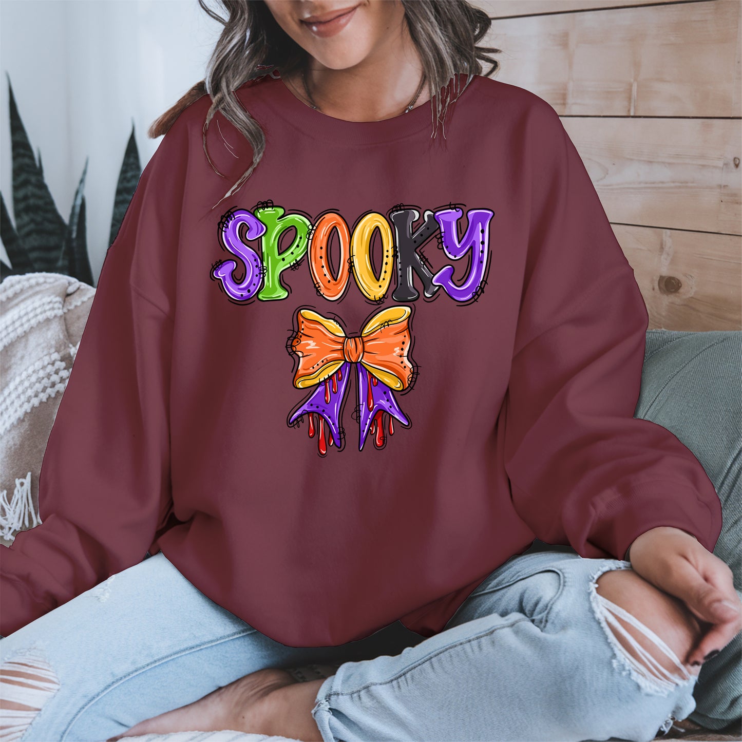 Spooky Letter Hand-drawing shirt