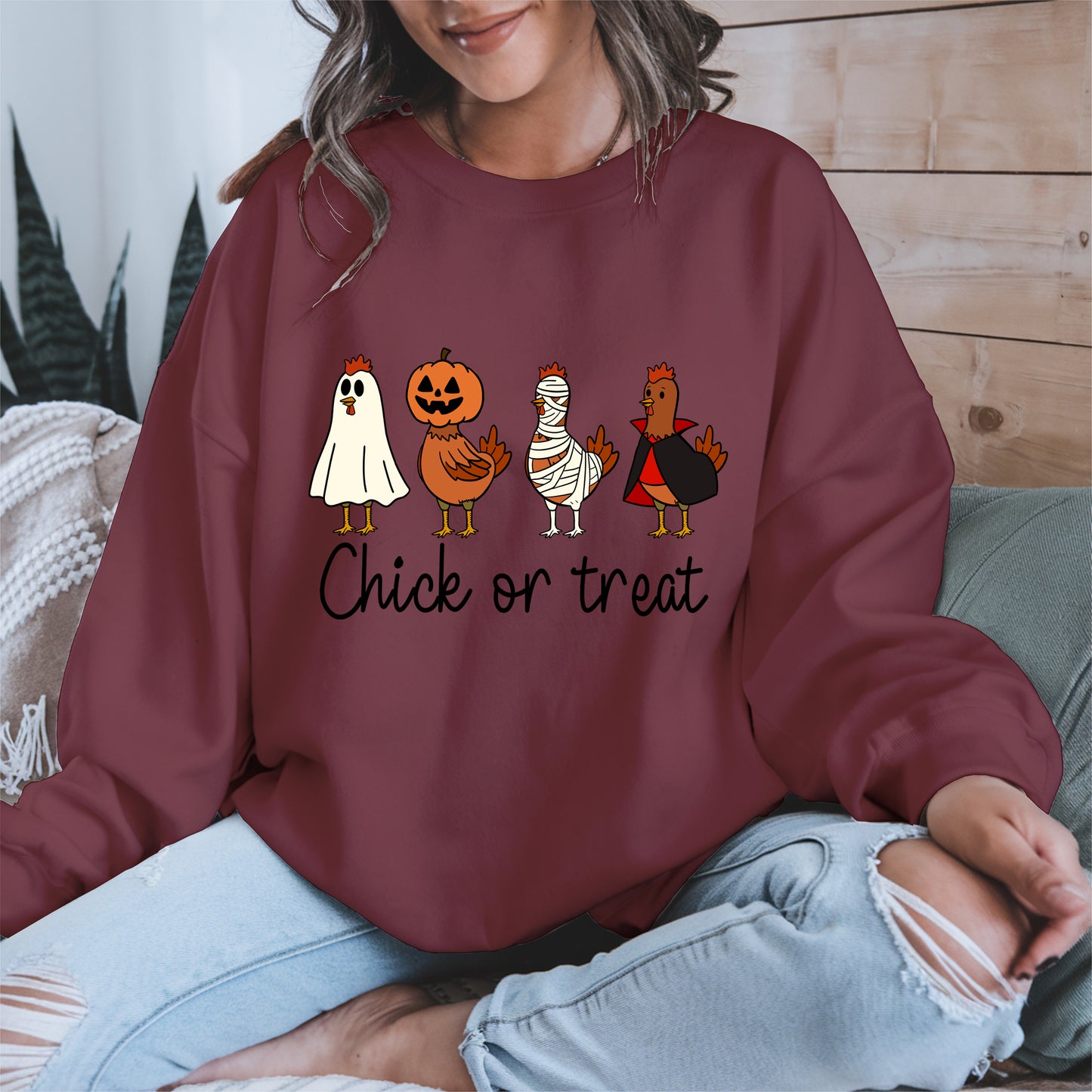 Chick or treat halloween shirt