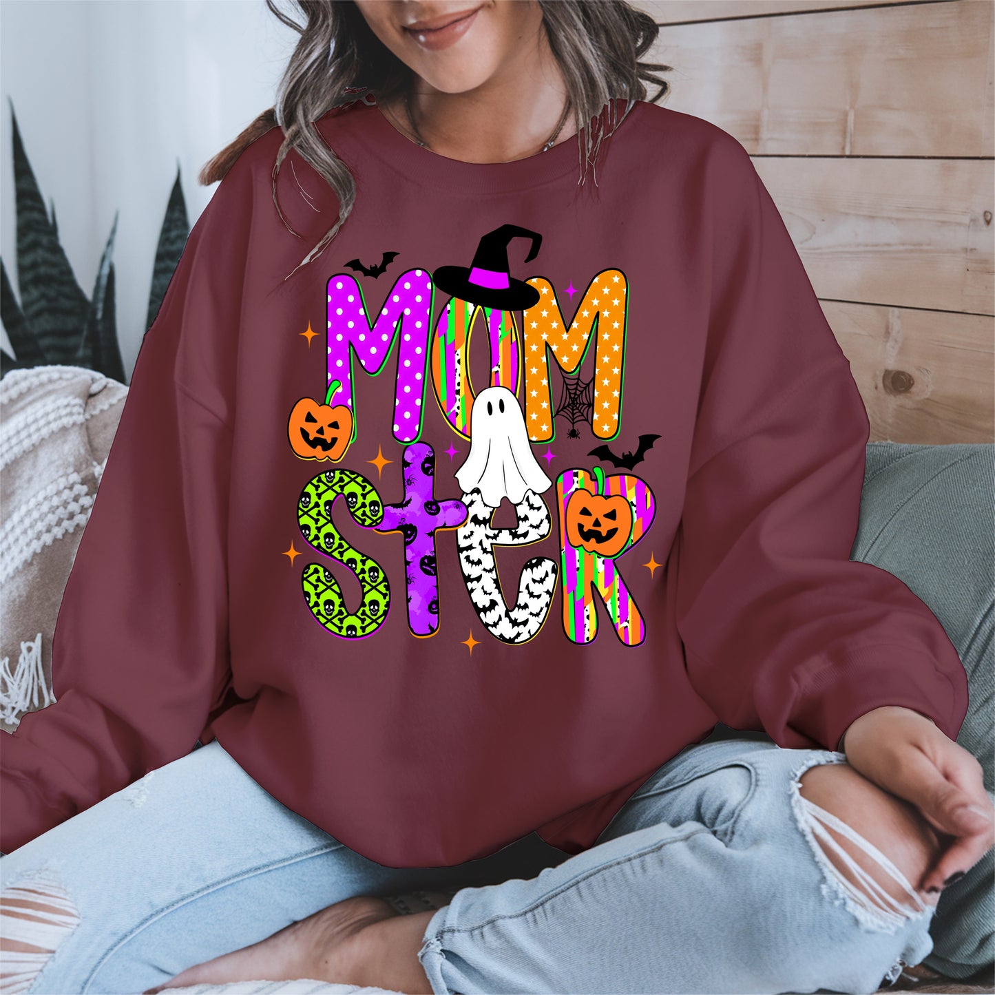 Momster halloween shirt and hoodie