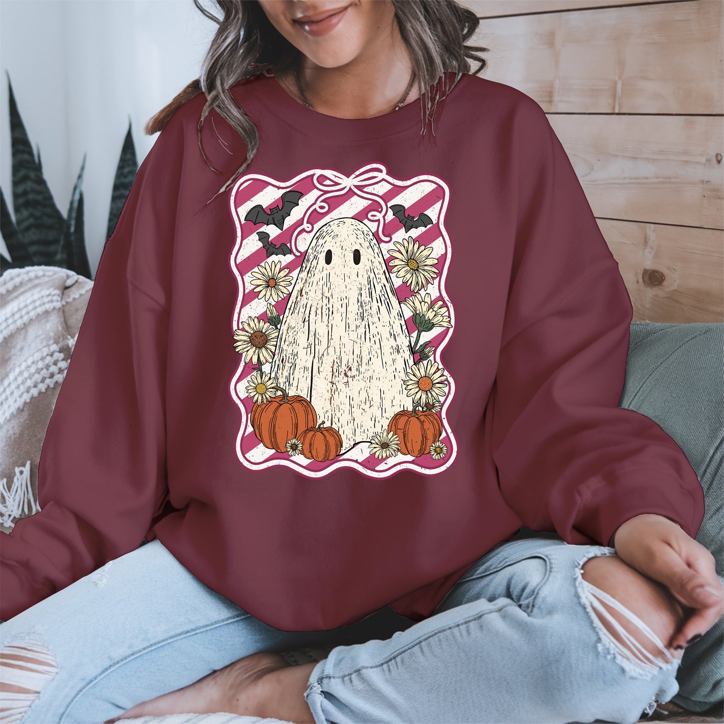 Ghost Floral Coquette Frame shirt