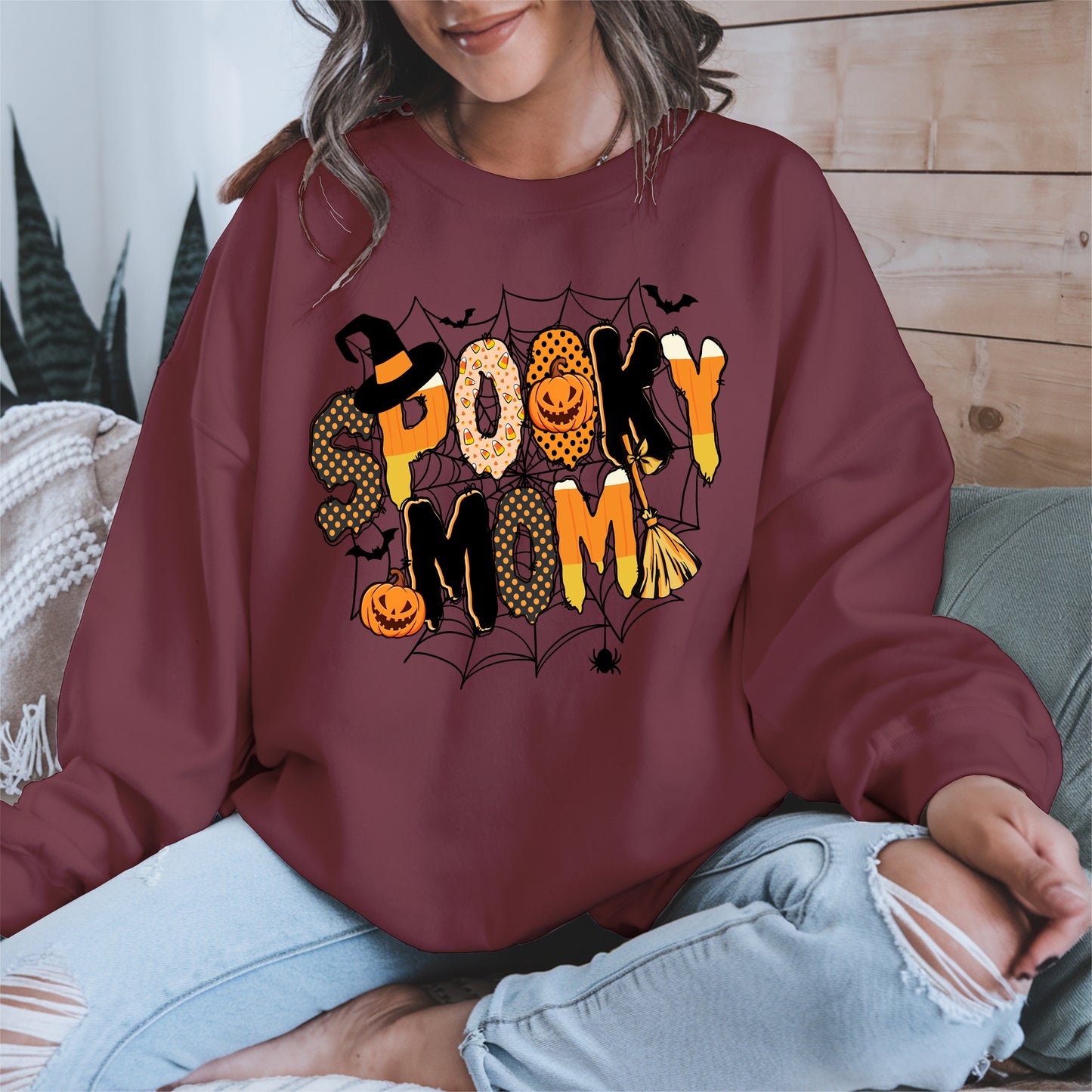 Spooky MAMA halloween shirt and hoodie