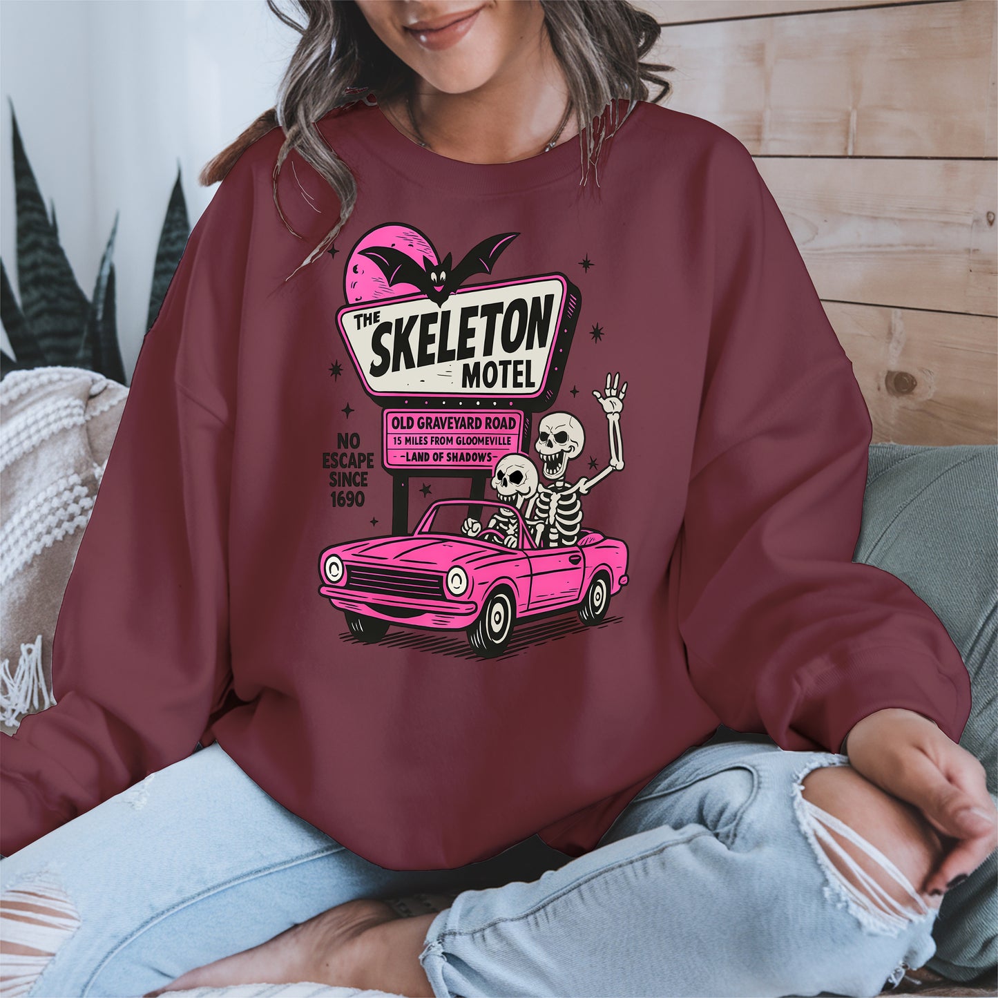 The Skeleton Hotel halloween shirt