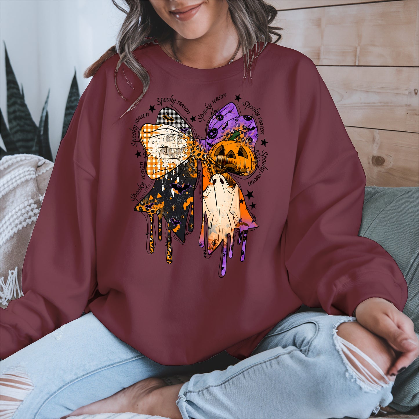 Halloween Coquette Bow shirt and hoodie
