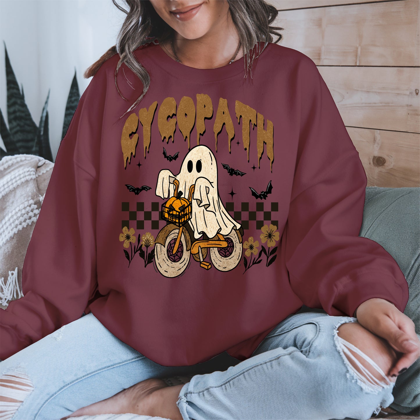 Cycopath halloween shirt and hoodie