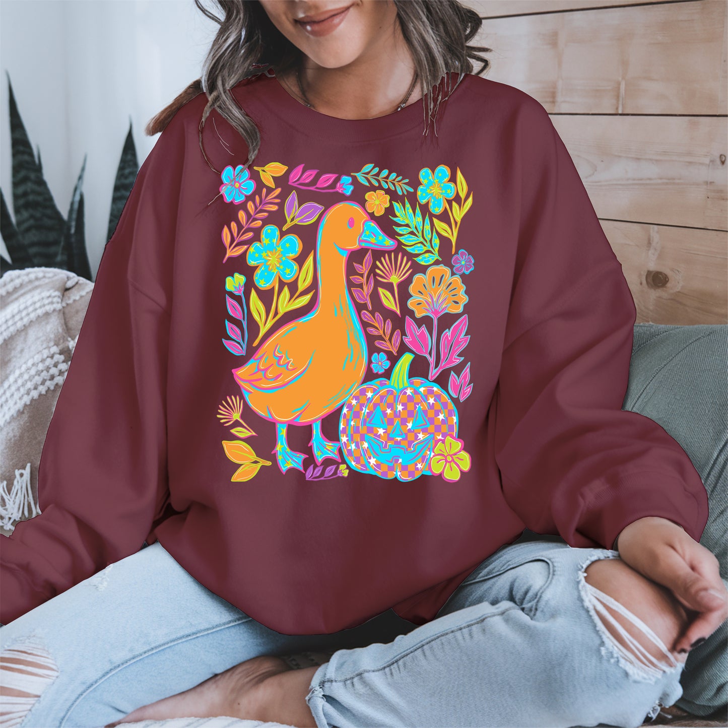 Spooky Goose Halloween shirt and hoodie