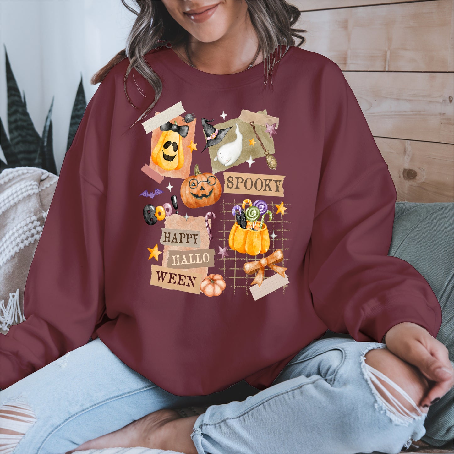 Halloween Collage shirt and sweatshirt