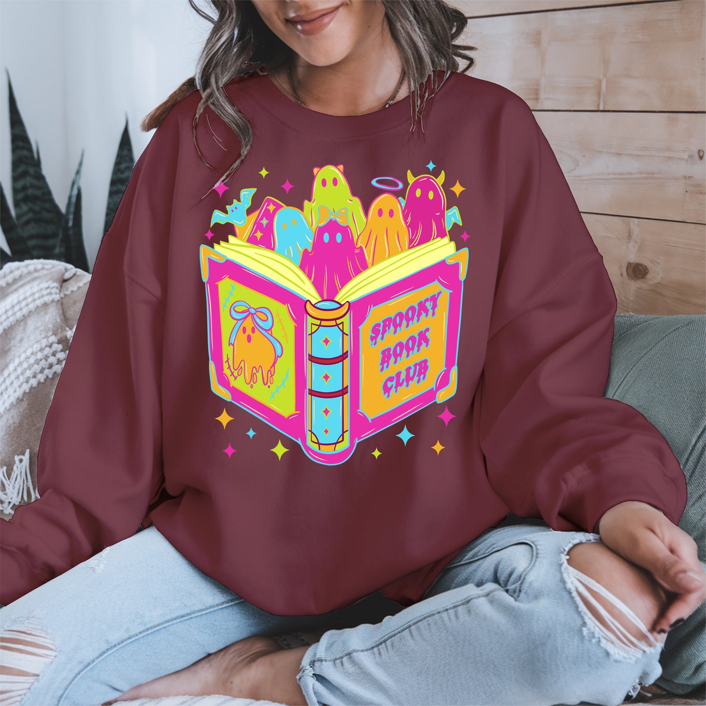 Spooky Book Club shirt and hoodie