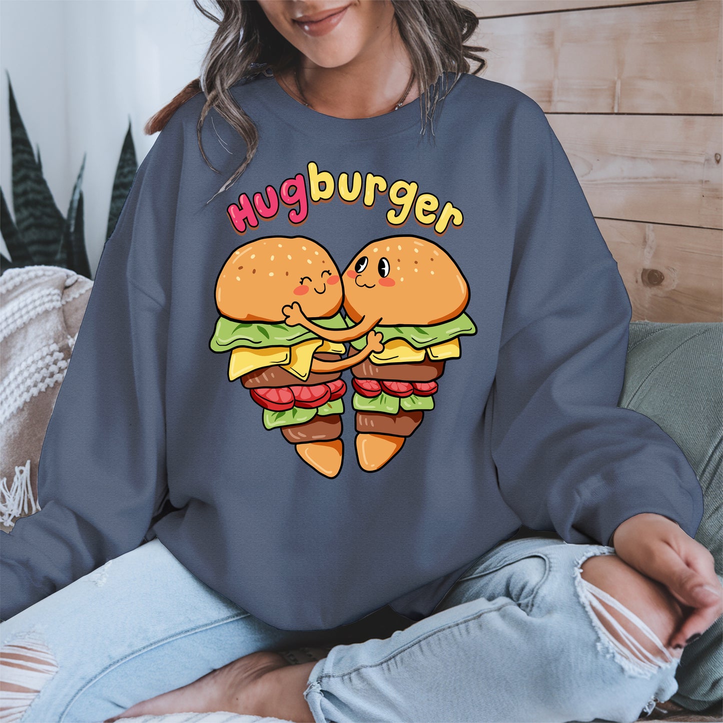 Hugburger Cute Couple Shirt