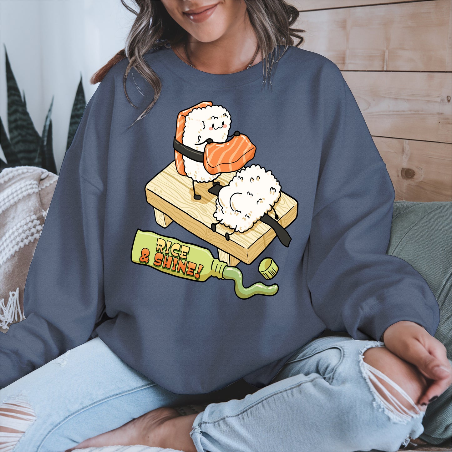Rice and Shine Sushi Shirt