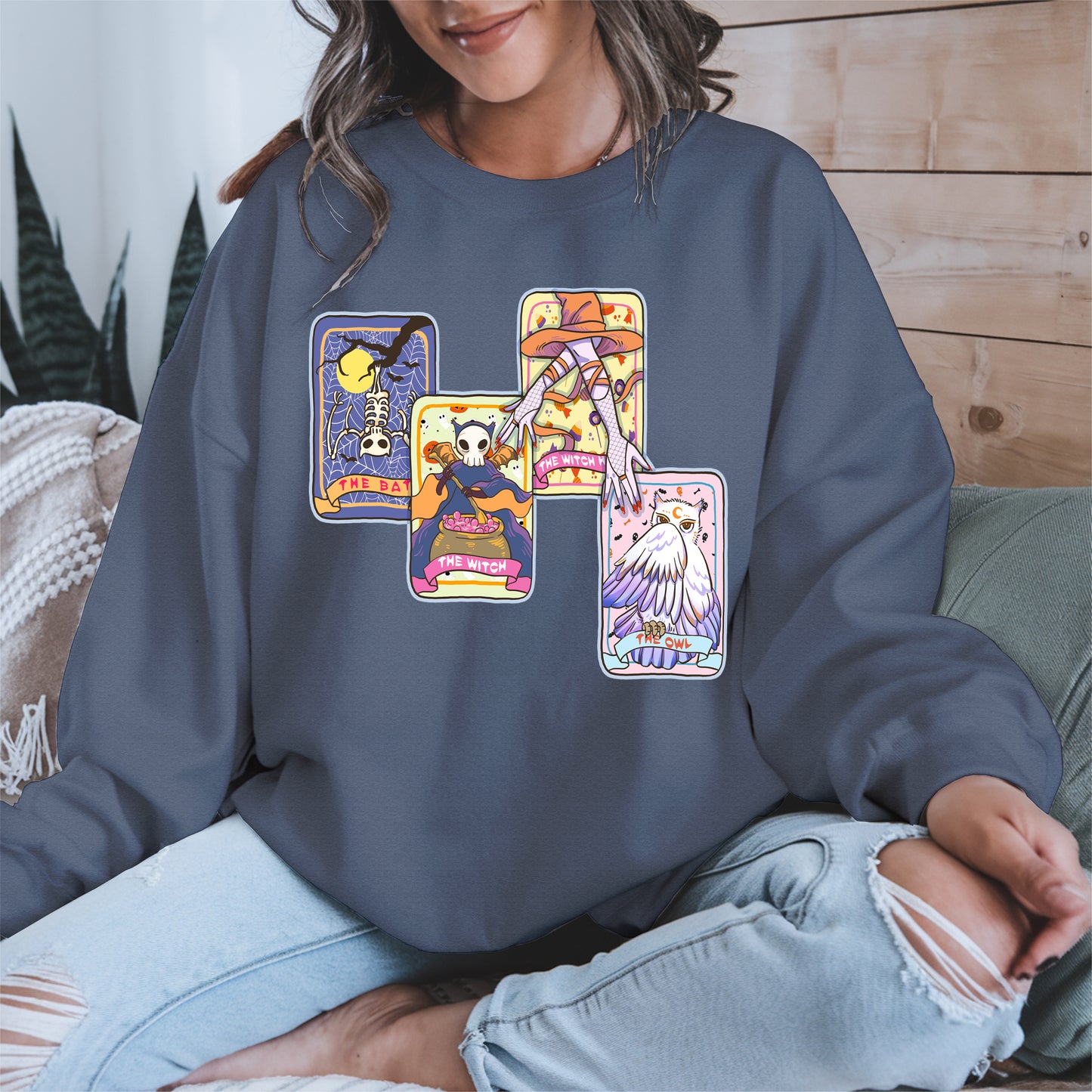 Halloween Tarot Card Trio Tee