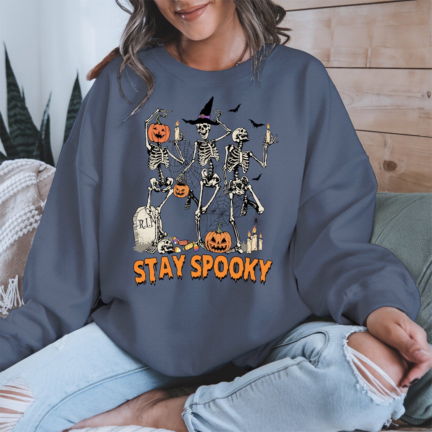 Dancing Skeleton Stay Spooky Shirt