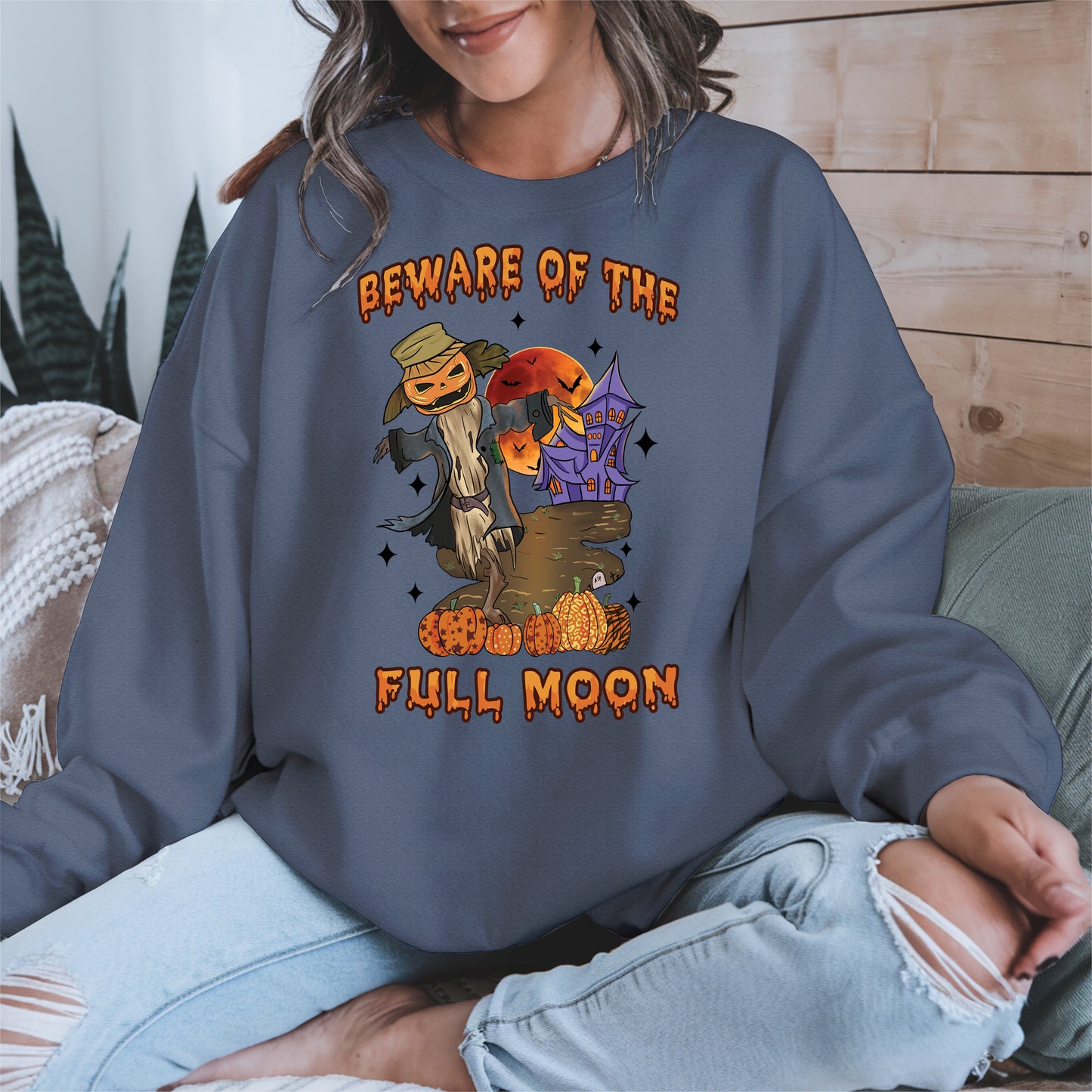 Beware of the Full Moon Halloween Shirt