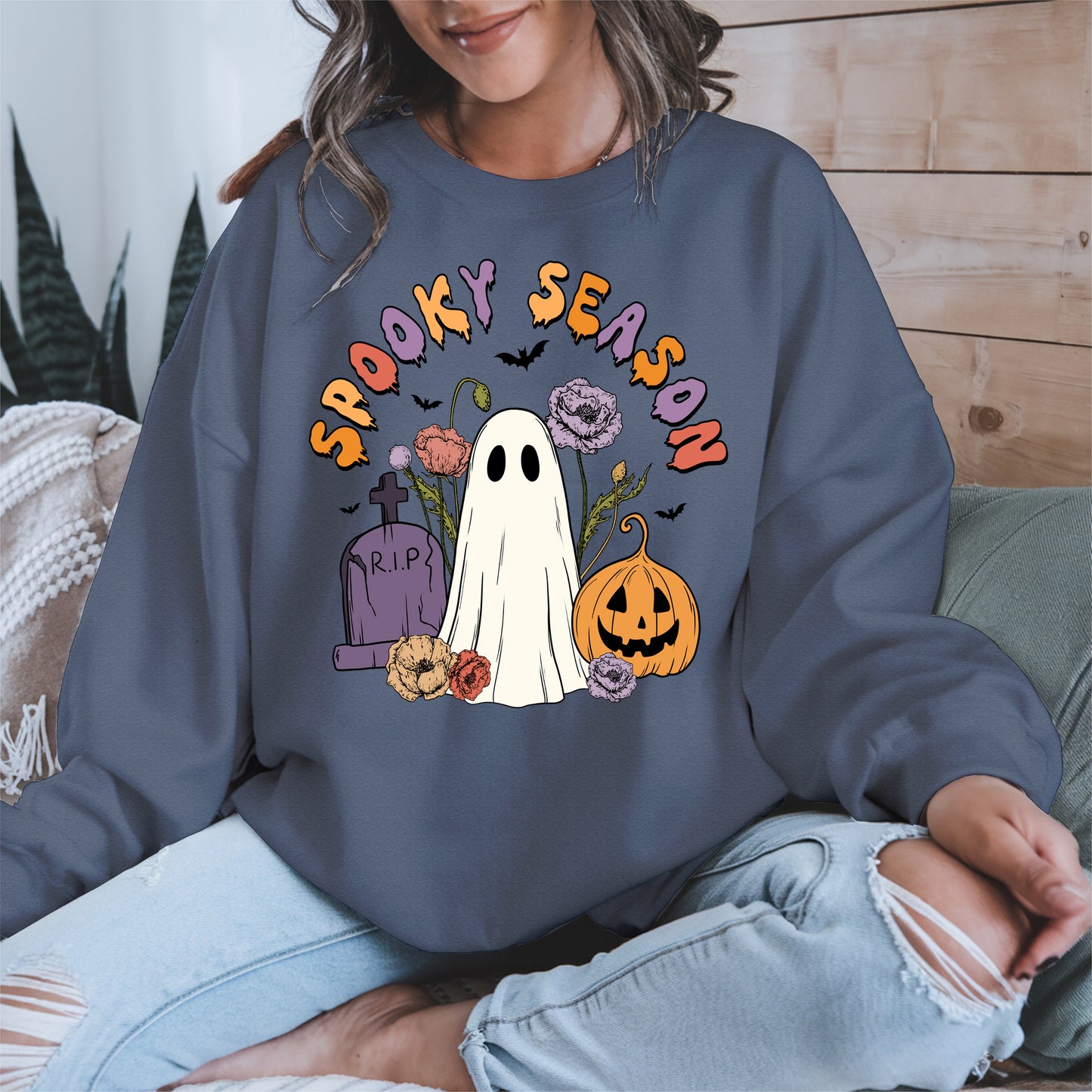 Spooky Season Ghost Halloween Shirt